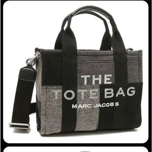 Marc Jacobs Denim patchwork small tote
